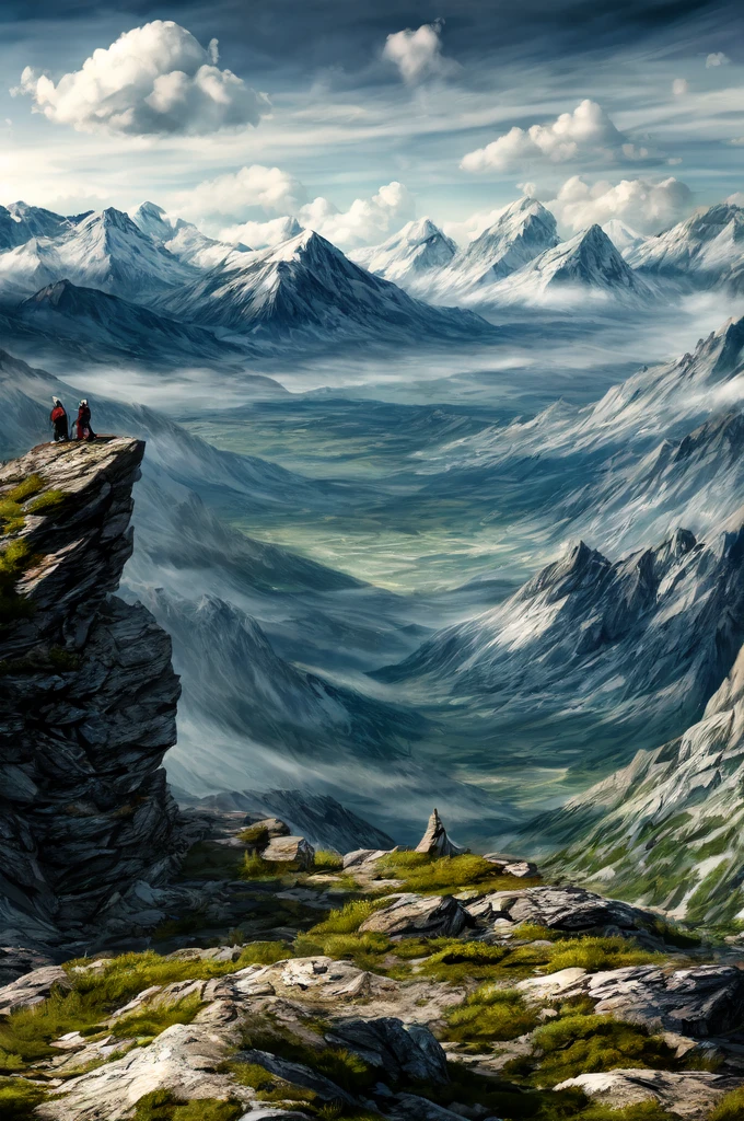 landscape on top of a mountain