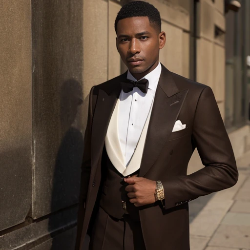 30th Generation、One Black Guy、Trumpeter、1920s、Brown suit