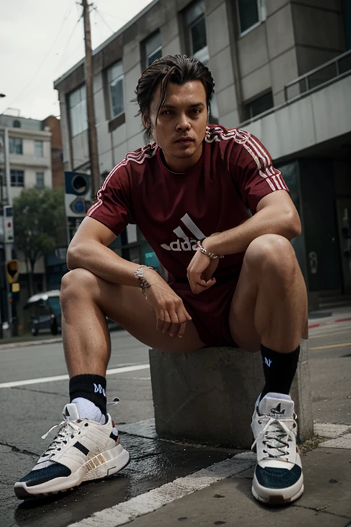 Johnny deep wearing adidas