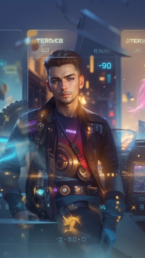 Change background syberpunk handsome boy. realistic face . 8k ultra realistic