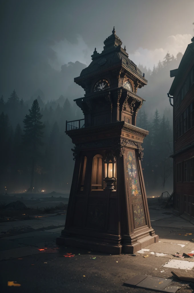 hand painted color by color PUZZLE PIECES with full color rendering, Octane Render, Unreal Engine, intricate details, atmospheric fog, voluminous lighting, high dynamic range (HDR) lighting.