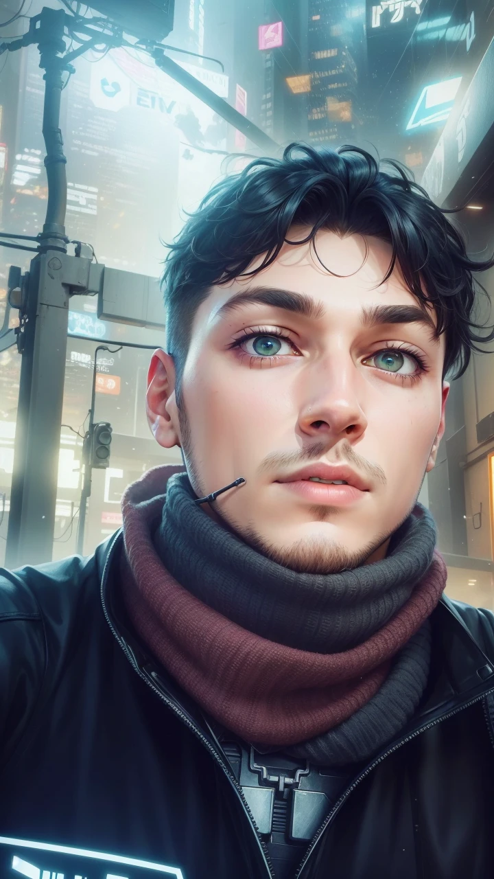 Remove background, cyberpunk, handsome boy, realistic face , ultra hd