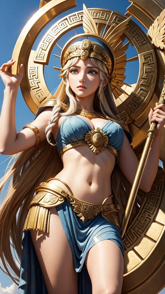 Goddess Athena from Greek mythology