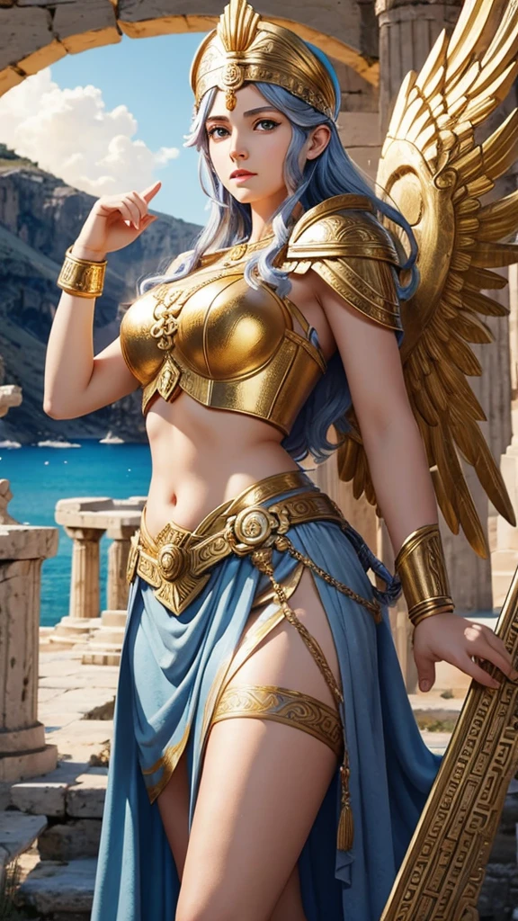 Goddess Athena from Greek mythology