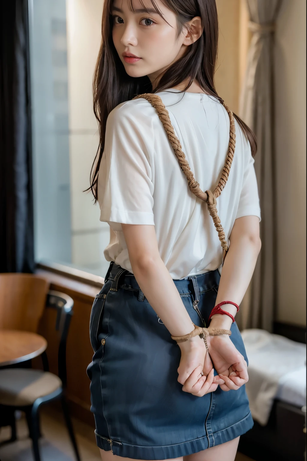 Wrap the rope three times、shibari、