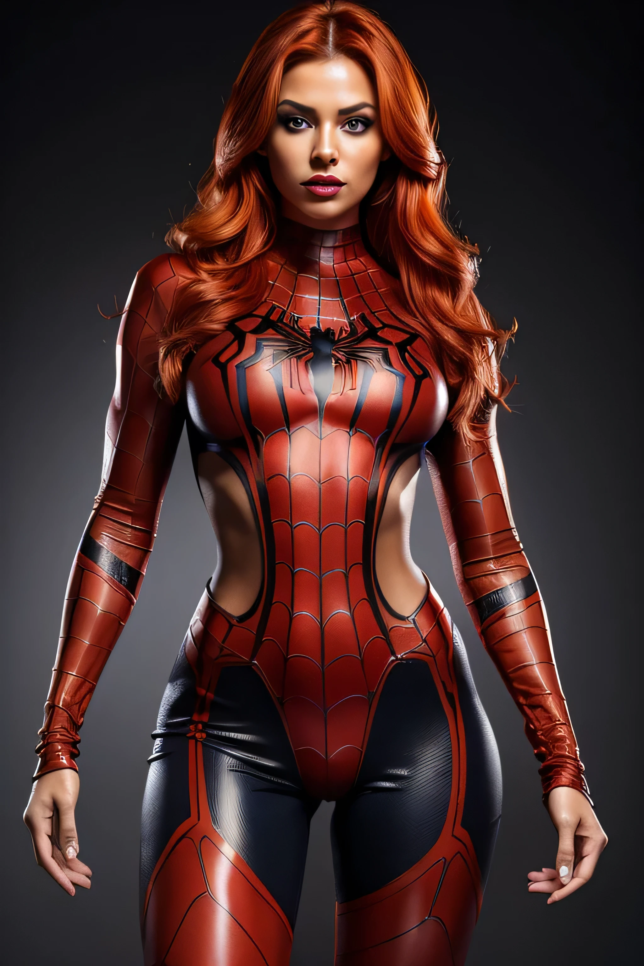 (slim redhead goddess girl with sexy thin waist, hot big perky ass, showing pussy, ultra realistic photo, perfect woman, Goddess, erotic expression, perfect and detailed face, perfect leftovers and lighting on her face), (she wears a torn outfit from Spider-Man showing her perfect breasts), dressed like Spider-Man from Marvel Comics, (she is on top of the motorbike, crouched down rubbing her pert ass on the motorbike, showing wet marked pussy), city full of buildings and a chimney emitting smoke black, Cinematic, (ultra realistic), (illustration), (very high resolution), (8k), (very detailed), (best illustration), (best quality), (ultra detailed), (masterpiece), alone , (Dynamism), she wears an open bear jacket, perfect American goddess, Beautiful naughty girl, (Spider-Man's torn outfit, with her beautiful huge and long breasts showing, giant pointy breasts), (she holds her breasts sticking out of clothes and showing), swimsuit showing her pussy and showing her pubic hair, erotic hottie, naked showing her breasts, naked, breasts coming out of her clothes,