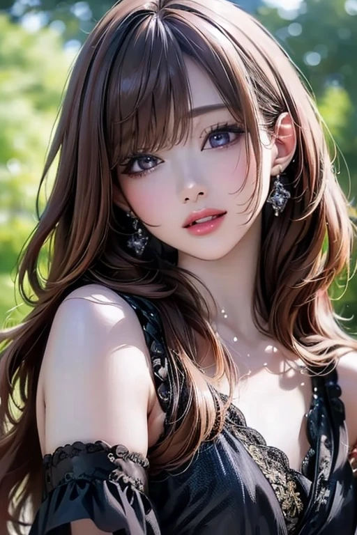 ((Highest quality)),(超High resolution),(Very detailed),(Detailed Description),((The best CG)),(masterpiece),Ultra-detailed art、(Highest quality、8k、32K、masterpiece)、(Realistic)、(Realistic:1.2)、(High resolution)、Very detailed、Very beautiful face and eyes、1 female、Tight waist、Delicate body、(Highest quality、Attention to detail、Rich skin detail)、(Highest quality、8k、Oil paints:1.2)、Very detailed、(Realistic、Realistic:1.37)、Bright colors、
