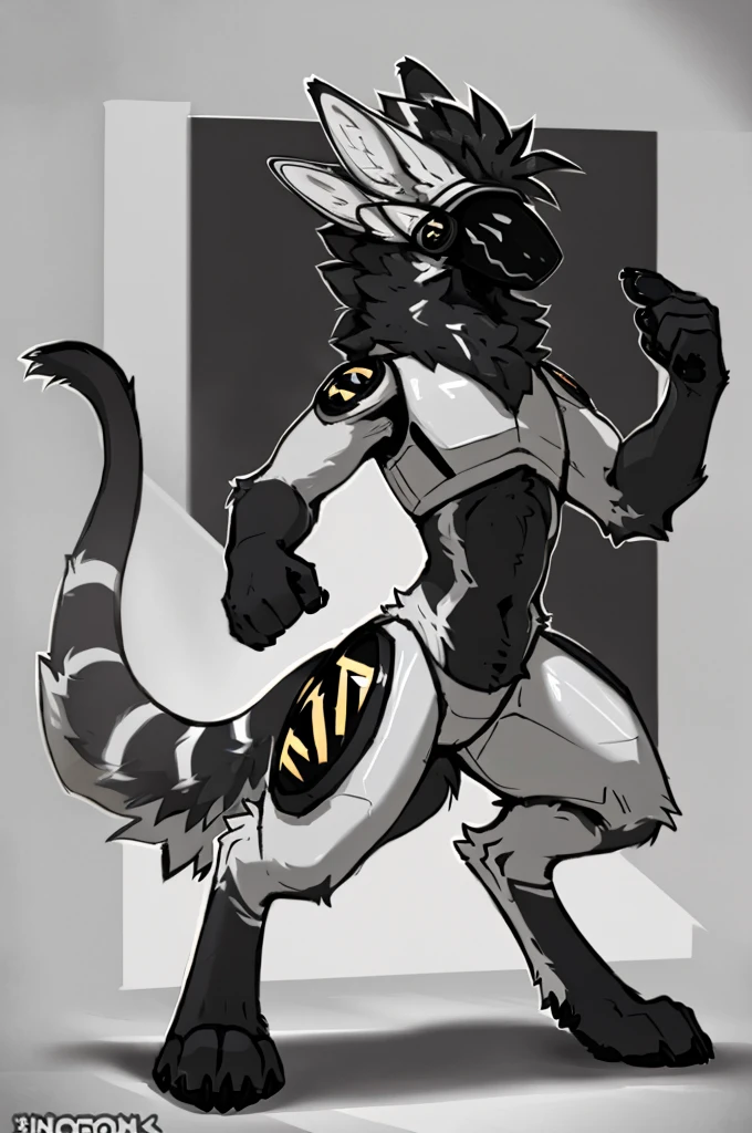score_9, score_8_up, score_7_up, score_6_up, score_5_up, score_4_up, crotch closeup, snake penis, furry, synthetic lamia, viper, naga, naked, synth \(vader-san\), robot:1.2, robotic tail, gray exterior, black chest