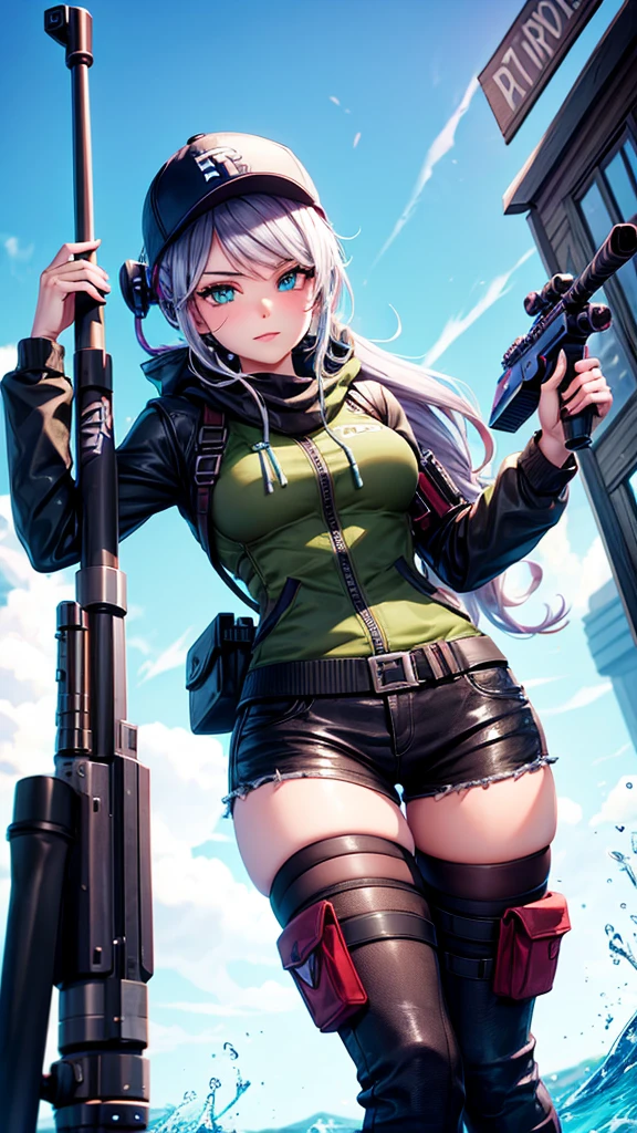Fortnite girl hold a sniper 