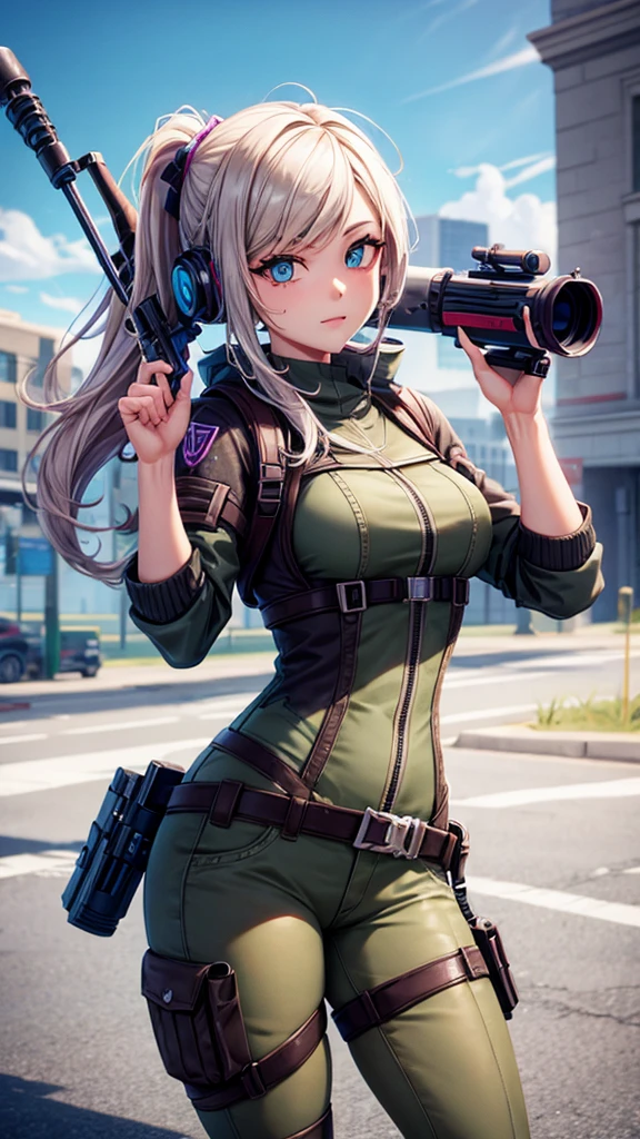 Fortnite girl hold a sniper