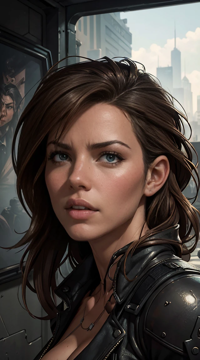 Hyperrealistic close-up photo of Kate Beckinsale, work of art, best qualityer, (photorrealistic:1.4), Create dystopian work of arts. Depict the cityscape in the gritty style of the game&#39;s concept art. This work should evoke a feeling of abandonment and despair in a futuristic setting.., Post-apocalyptic world. Notice the intricacies of the details, the sharp focus. (((camel toe))), ((attacked by zombie men)), (((strangled, Suffocated:1.4))), ((neckleace)), ((exposed bulges)), ((large, muscular hips))