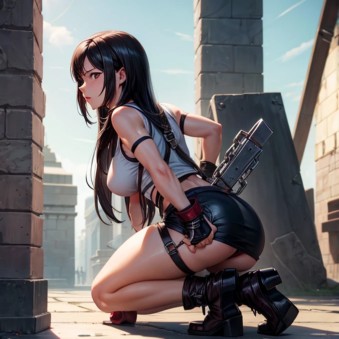 Tifa Lockhart Guillotine Restraint
