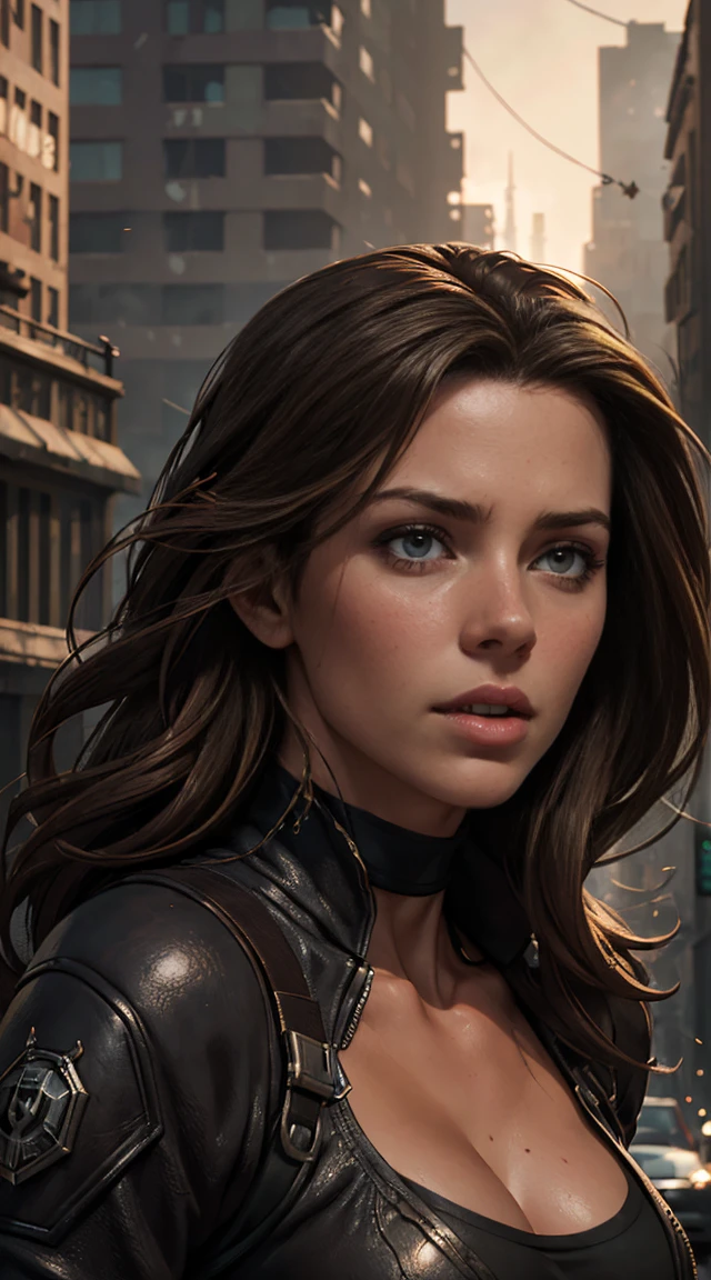 Hyperrealistic close-up photo of Kate Beckinsale, work of art, best qualityer, (photorrealistic:1.4), Create dystopian work of arts. Depict the cityscape in the gritty style of the game&#39;s concept art. This work should evoke a feeling of abandonment and despair in a futuristic setting.., Post-apocalyptic world. Notice the intricacies of the details, the sharp focus. (((camel toe))), ((attacked by zombie men)), (((strangled, Suffocated:1.4))), ((neckleace)), ((exposed bulges)), ((large, muscular hips))