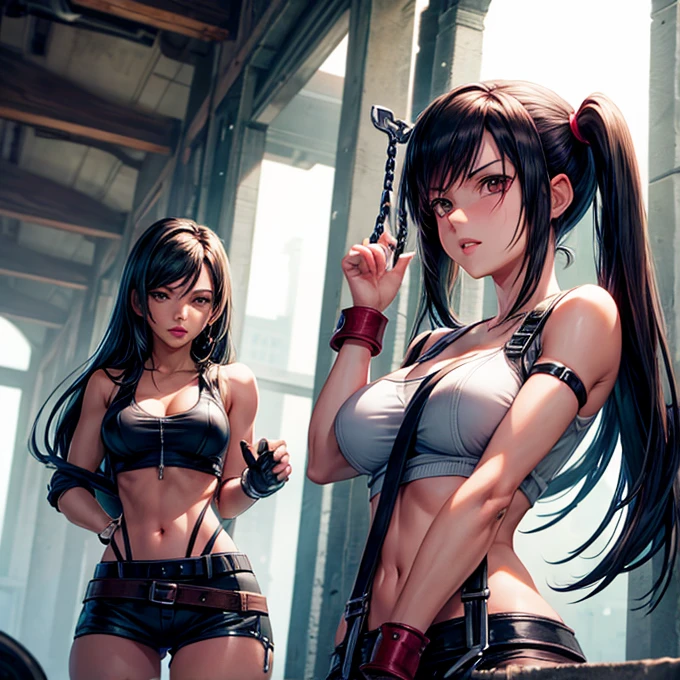 Tifa Lockhart　Shackled to the guillotine