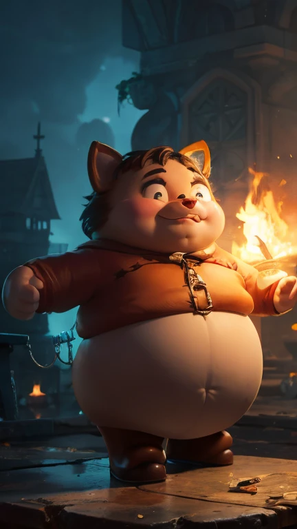 Fantasy Fat man mystery