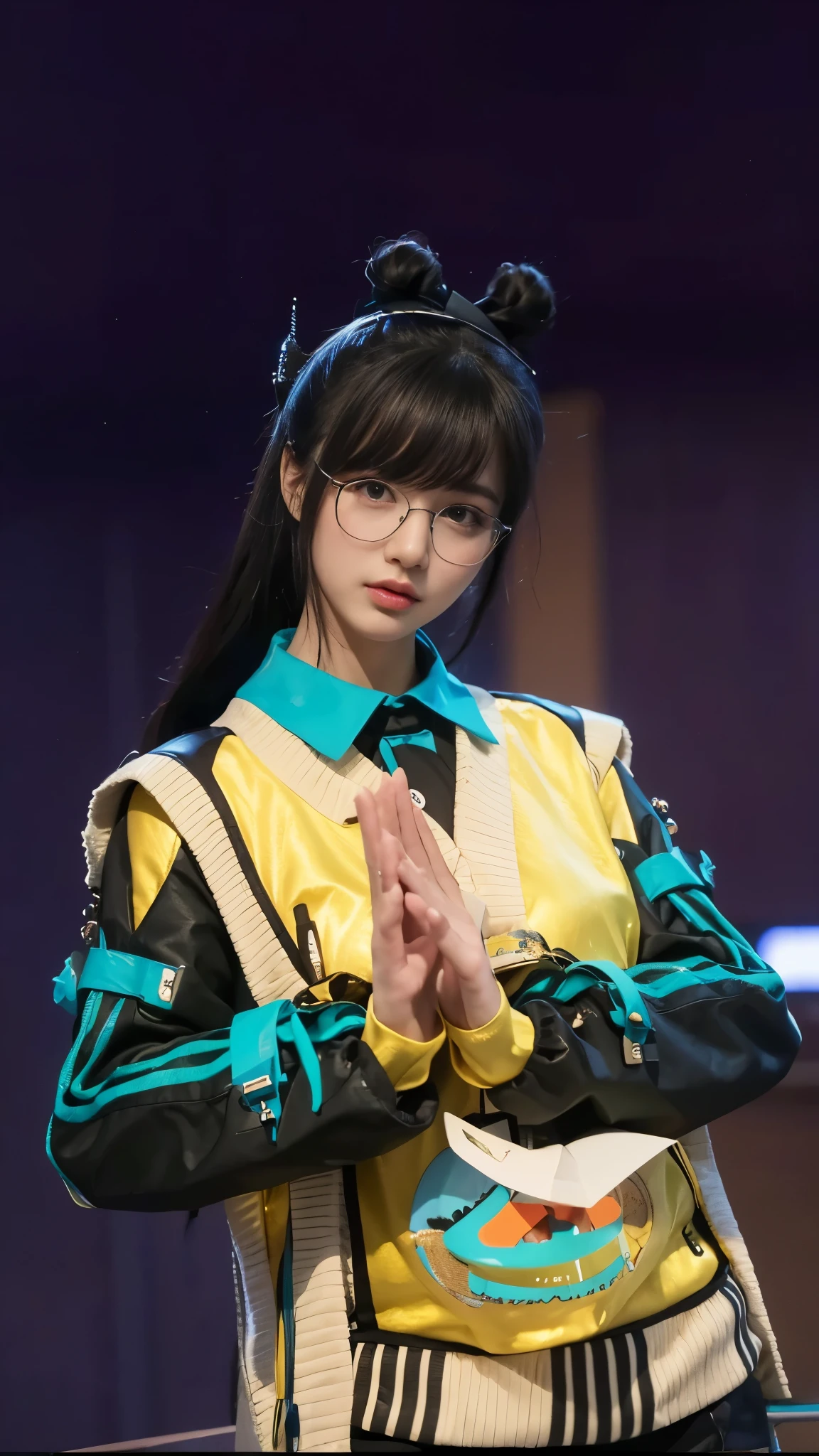 ((BEST quality, 8k, Masterpiece:1.3)), up p er body,, Sharp focus:1.2, Beautiful Wom an with perfect figure, higly detailed faci al and skin teksture, Detail eyes, double e yelids, interior view, ferpect lightning,