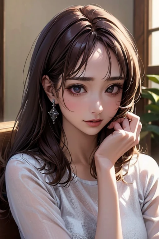 ((Highest quality)),(超High resolution),(Very detailed),(Detailed Description),((The best CG)),(masterpiece),Ultra-detailed art、(Highest quality、8k、32K、masterpiece)、(Realistic)、(Realistic:1.2)、(High resolution)、Very detailed、Very beautiful face and eyes、1 female、((:1.3))、Tight waist、Delicate body、(Highest quality、Attention to detail、Rich skin detail)、(Highest quality、8k、Oil paints:1.2)、Very detailed、(Realistic、Realistic:1.37)、Bright colors、