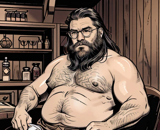 Fotografia Visão de baixo, fotografia de Corpo completo imagem de corpo inteiro, RAW, realistic photo of Detailed image dynamic image. Only plump, chubby, extremely thick thighs, large belly, fat, age 50, soft, plump, thick, hairy man with a beard and glasses lies naked on the sofa, his penis is 35 cm (melhor qualidade,4K,8k,high resolution,obra de arte:1.2),ultra-detalhado,realista:1.37,homens,grown-up homens,old homens,fat white muscular homens,cabelo da barriga,large bulges, (((he is in a viking tavern holding magic cards with his hands, he is in a game of magic cards inside a bad tavern, he wears a mystical wizard's overcoat))). pants,camisa xadrez,barba,nojento,60-year-old homens,family,pai,barriga de urso,terno de abertura. Sentado na beirada da cama. apenas usando sunga no corpo. Looking at the spectator gesturing with his hands. Asking for your hand, pedindo um objeto., Se adequa, vetor, mwvetor.🍼.Many exaggerated squirts of semen come out of the glans of the penis), low angle view, with hands Gesturing with hands holding testicle with hand, gesticulando, expressando, ((genital Masculino glande peniana tamanho anormal, phallus size gigantic phallus super long phallus inclined fallen, dropped balls)), sensualizing with the hand on the crotch, Acariciando as bolas, ejaculando exageradamente, Gozando sem limites, Jorrando jatos de esperma da glande peniana, corpo muito suado, suor extremo no corpo.
