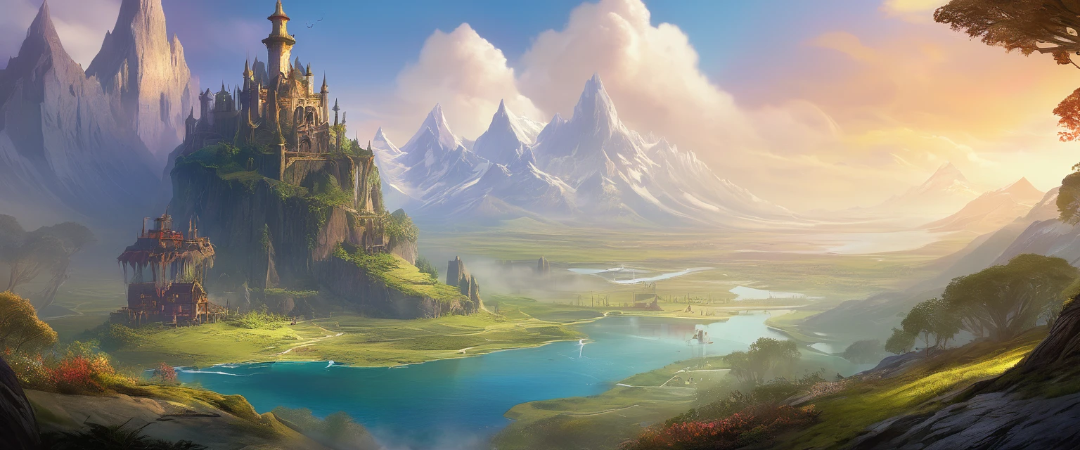 wild fantasy world landscape image, d & d fantasy digital art, epic Arte de RPG, high quality dnd illustration, d&trends at artstation, d wallpaper&arte d, d & d fantasia pintura digital, d & of fantasy art, Arte de RPG, Arte de RPG, d&arte dwork
