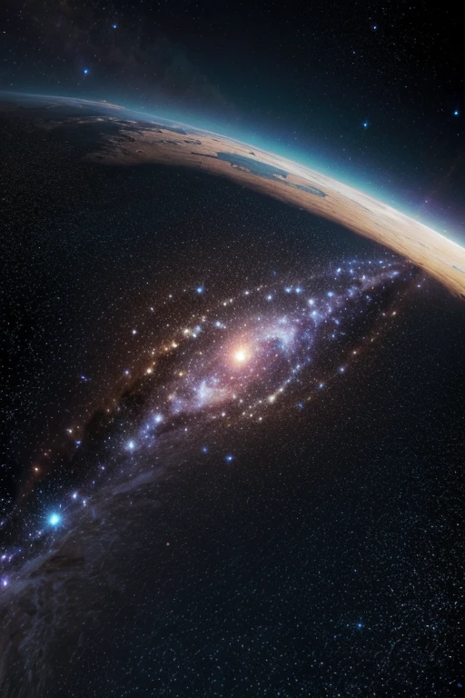 universe full of cosmic dust
