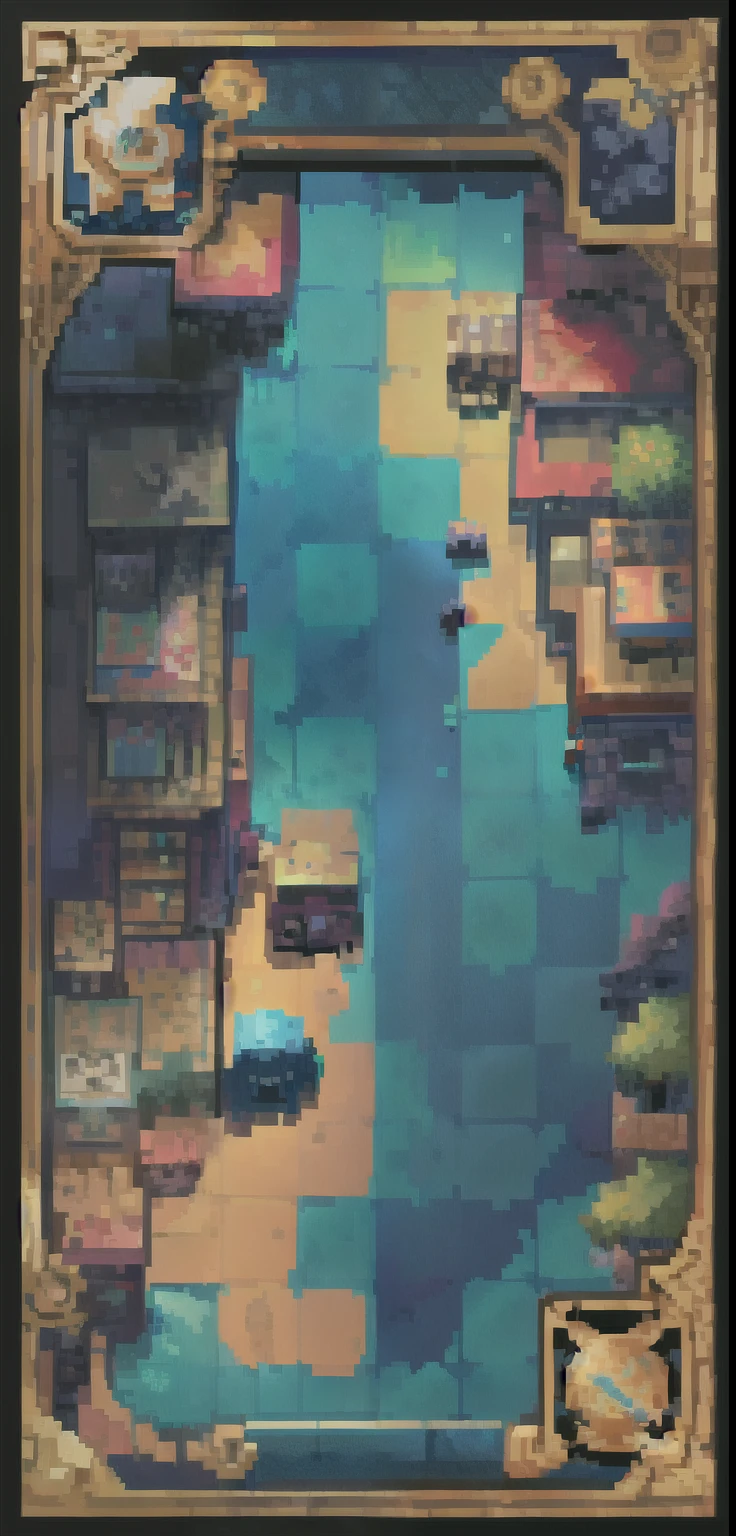 (work of art, Maximum quality, best qualityer), pixel,art kingdom of hearts map