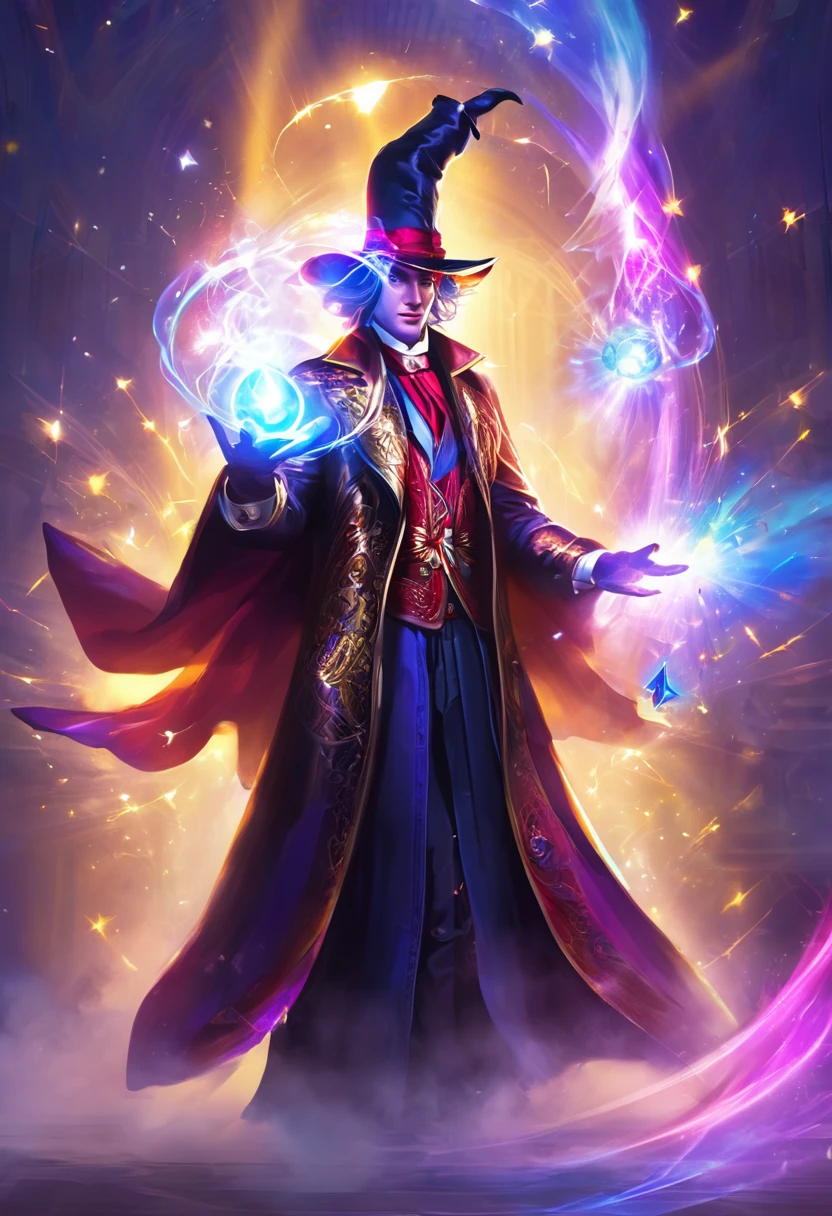 Make a magician with +1000 aura