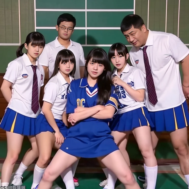 Highest quality　Strong male members gang-rape Japanese high school girl basketball club president　　Leg spread required　tall　Uncensored Porn 　Cinematic