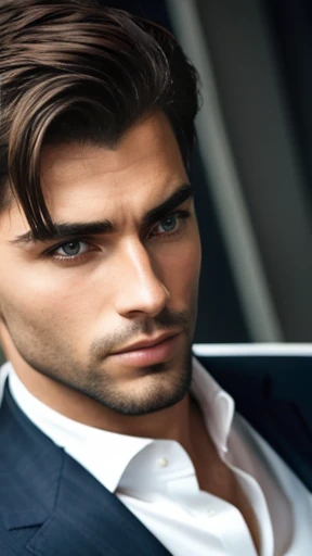 A stylish man Mitnagdim focus on the face
