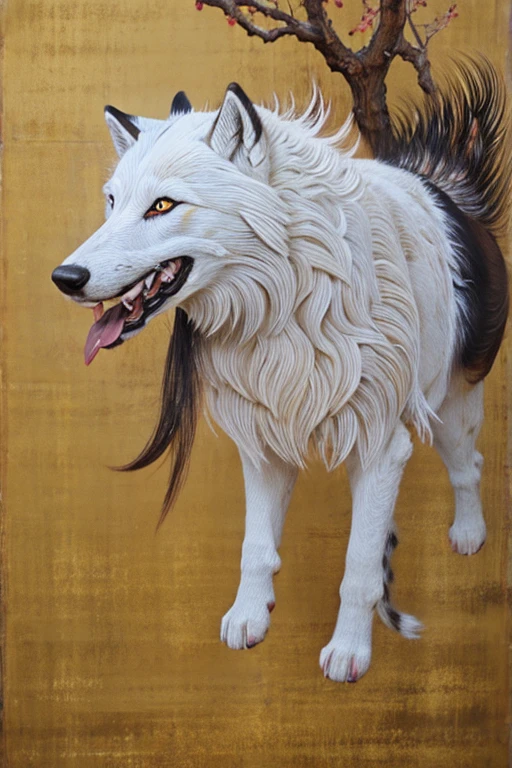 White Big WolfとBlack snakeの戦い、((White Big Wolf)),((Black snake))
