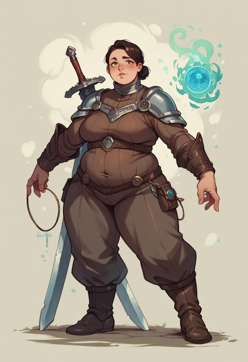 Science Fantasy,Magic and sword,slave商人,slave,Chubby,Cute Mature Woman,masochist,The hero's enemy,war,Fight,battlefield,masterpiece,high resolution,