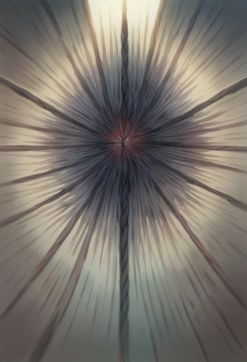 Guoyuu, an unknown eastern deity, detailed, long shot, static and symmetrical framing, grainy filter, noise filter, low and close angle, close up, indirect and diffuse lights nostalgic atmosphere