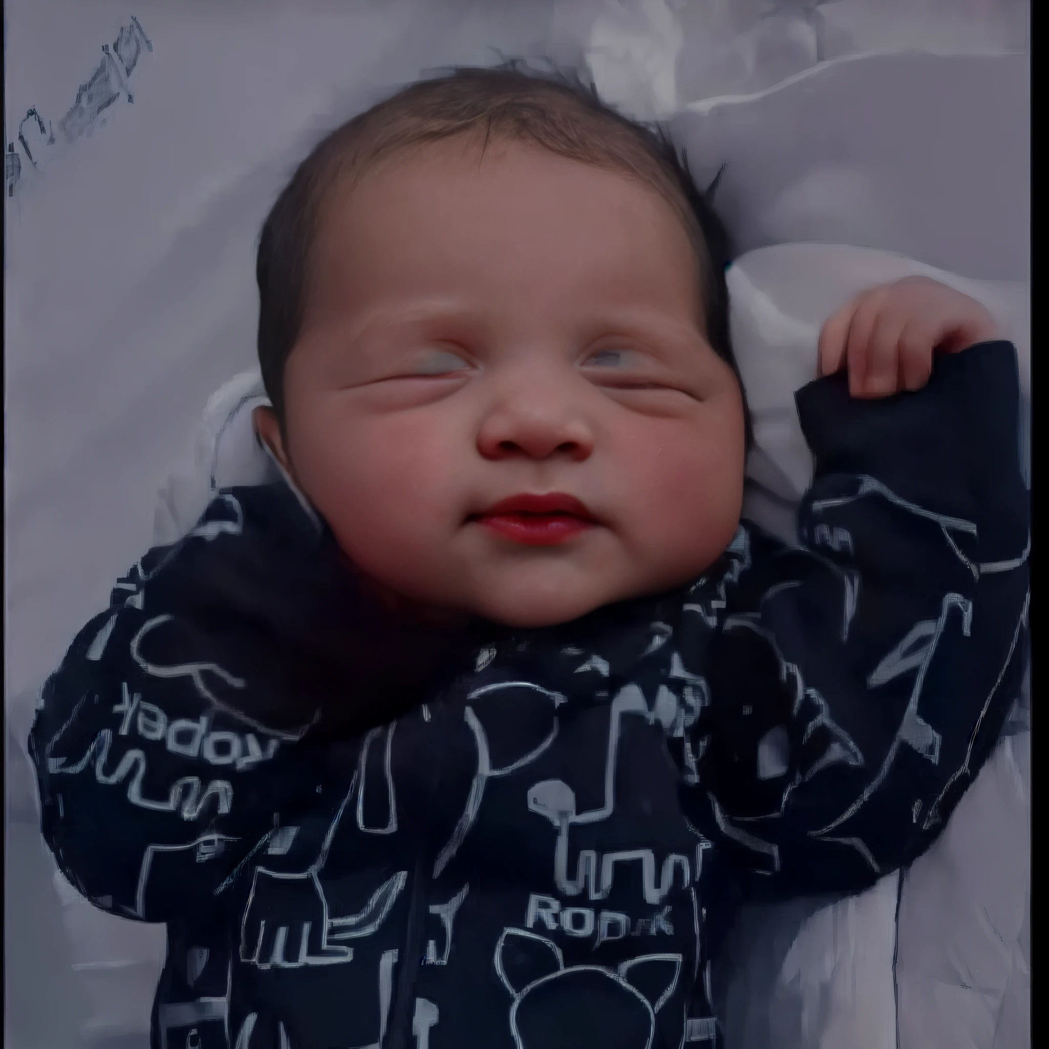 New born baby high quality 8k