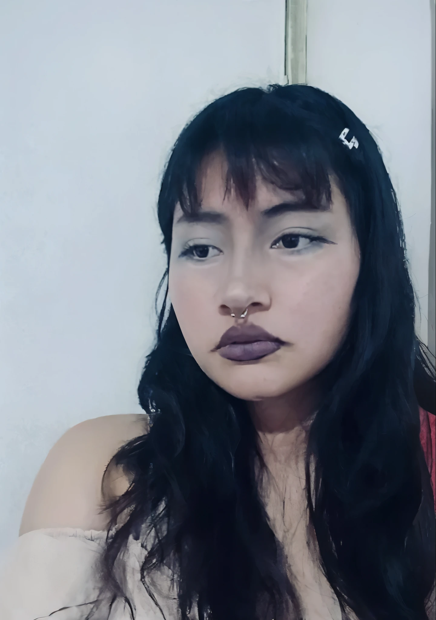 Make me sadder and easier to draw and make me a dress full of blood
