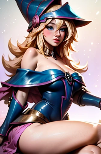 1girl, only,Beautiful, , sitting on the space with milky ways, comet, HMDMG1, Wizard hat, neckline, bare shoulders, dress, off the shoulder, magical, Distrust, particuls, hearts, amar,Grinding, High details, Digital art, masterpiece,,Beautiful,beautiful blue eyes, magic, sexy crossed legs, visible butt, visible sexy thighs