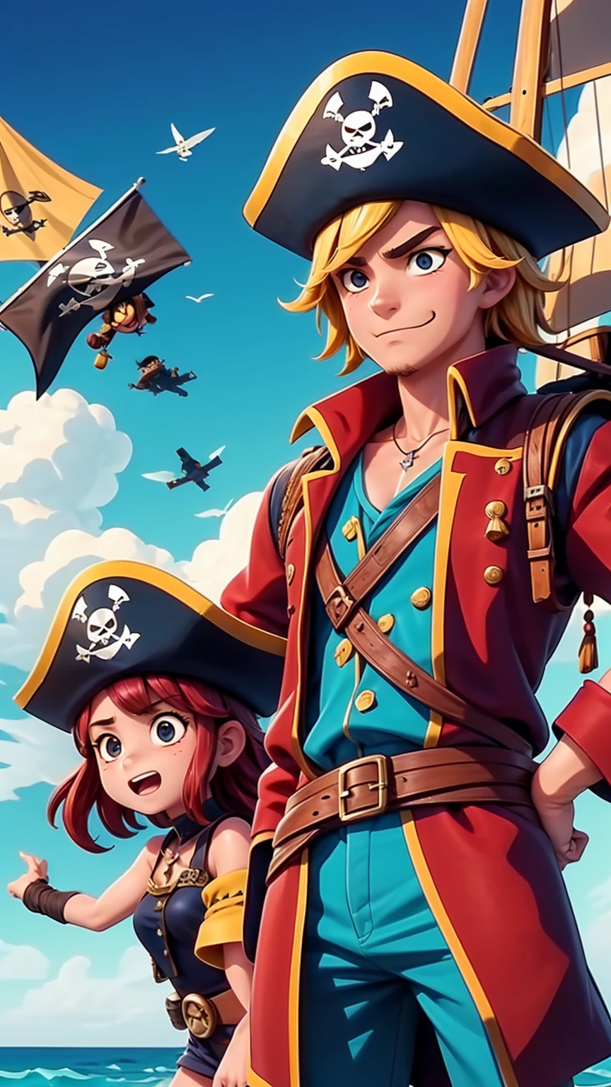 Pirate War、Captains' duel、The minions watching over it