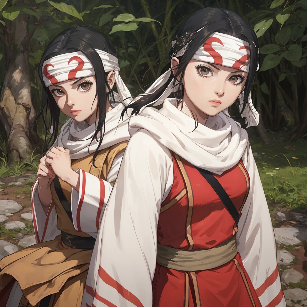 (Misaka Mikoto) here is a young girl dressed in a costume and headband, a character portrait inspired by Chen Jiru, unsplash, shin hanga, anime cosplay, palace , a girl in Hanfu, Hanfu, white Hanfu, captured on canon eos r 6, akali, akali from league of legends, akira from chinese mythology, professional cosplay