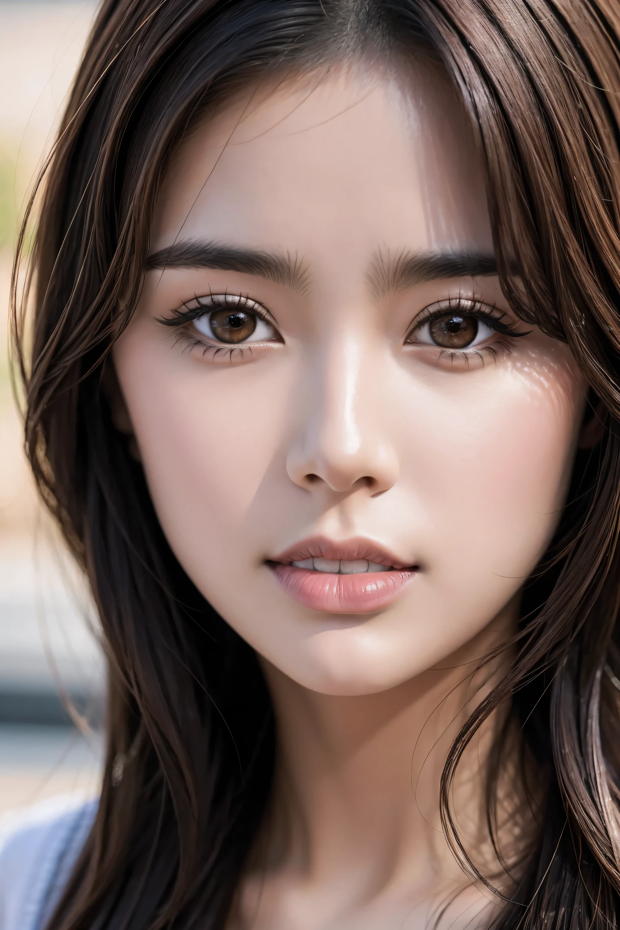 [eyes:{((Hyper absurd details of realistic perfectly round brown eyes: 1.3) in hyper resolution quality of detailed), ((Hyper Realistic sharpness, sharp eyes, clarity is not blurry), finely detailed eyes, finely quality eyes, finely details in pupils), [eyes:vibrant]}]