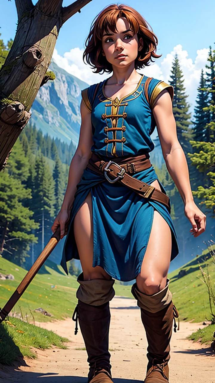 Small halfling woman
