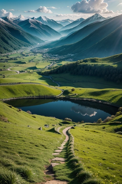 landscape in 4k