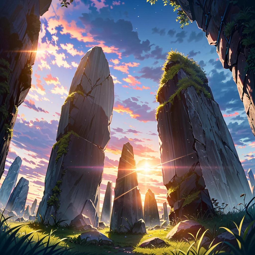 Two girls, (7 years old), (silver hair), (blonde), (very long hair), bust up, (Isle of Lewis, Callanish stone circle, Scottish prehistoric ruins, mysterious A majestic A beautiful landscape, a group of megaliths towering over a vast grassland, astronomically important stones, megaliths arranged in a circle, a towering center of tall stones, a morning of moss-covered stones that have been exposed to the wind and rain for many years since ancient times, and the sun rising over the horizon. , the long shadow of the megalith, the soft morning light illuminating the surface of the stone, the mysterious fog, the outline of the stone becoming blurred, a mysterious atmosphere: 1.2) (Inner voice: 1.3) (Excellent) Quality: 1.2) (Masterpiece: 1.2) (Super Cute: 1.2 ) (Ultra Detail) (Ultra Dynamic Angle) Cute Pose Lovely Face Perfect Hand (Slim: 1.2) (Happy Smiling Canine: 1.2)