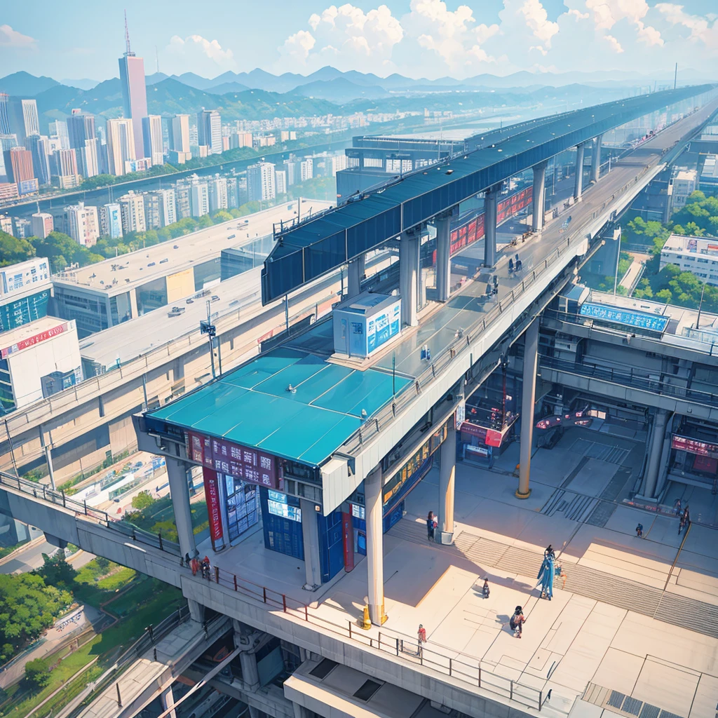 Let Luo Tianyi stand on the underground high-speed rail platform of Taipei Railway Station。
