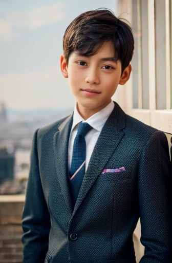 a 13 year old male wearing a suit

BELT VISABLE 4K HIGH QUALITY DETAILED 