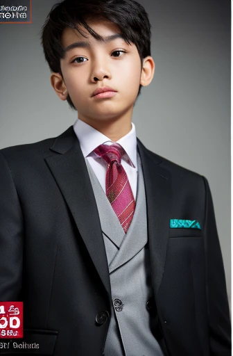 a 13 year old male wearing a suit

BELT VISABLE 4K HIGH QUALITY DETAILED 