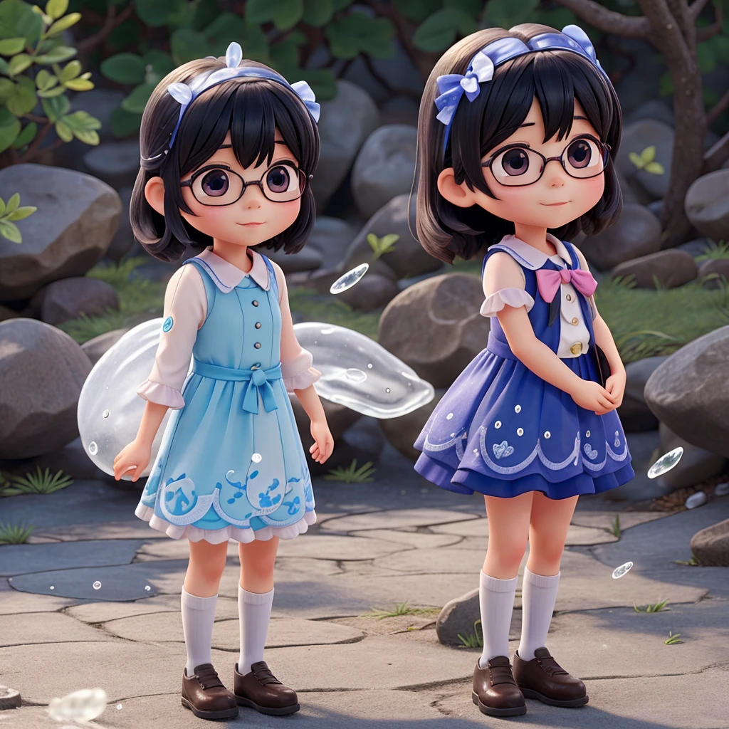 Shizuku-chan、character、lovely、The motif is a drop of water.