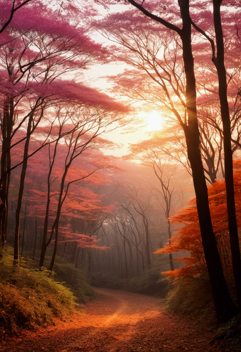Dawn begins、The forest gradually became brighter。The sky is tinted in light pink and orange、The cold morning air feels fresh。To break the silence、The birds began to sing in unison。The high-pitched voice of the warbler echoes throughout the forest.、The light rhythm of the tit follows behind.。The low cry of a distant turtle dove blends into the background.、It&#39;s like a natural orchestra.。wood々Leaves swaying in the breeze、As the sunlight pours in, the birds&#39; songs grow louder and louder.。