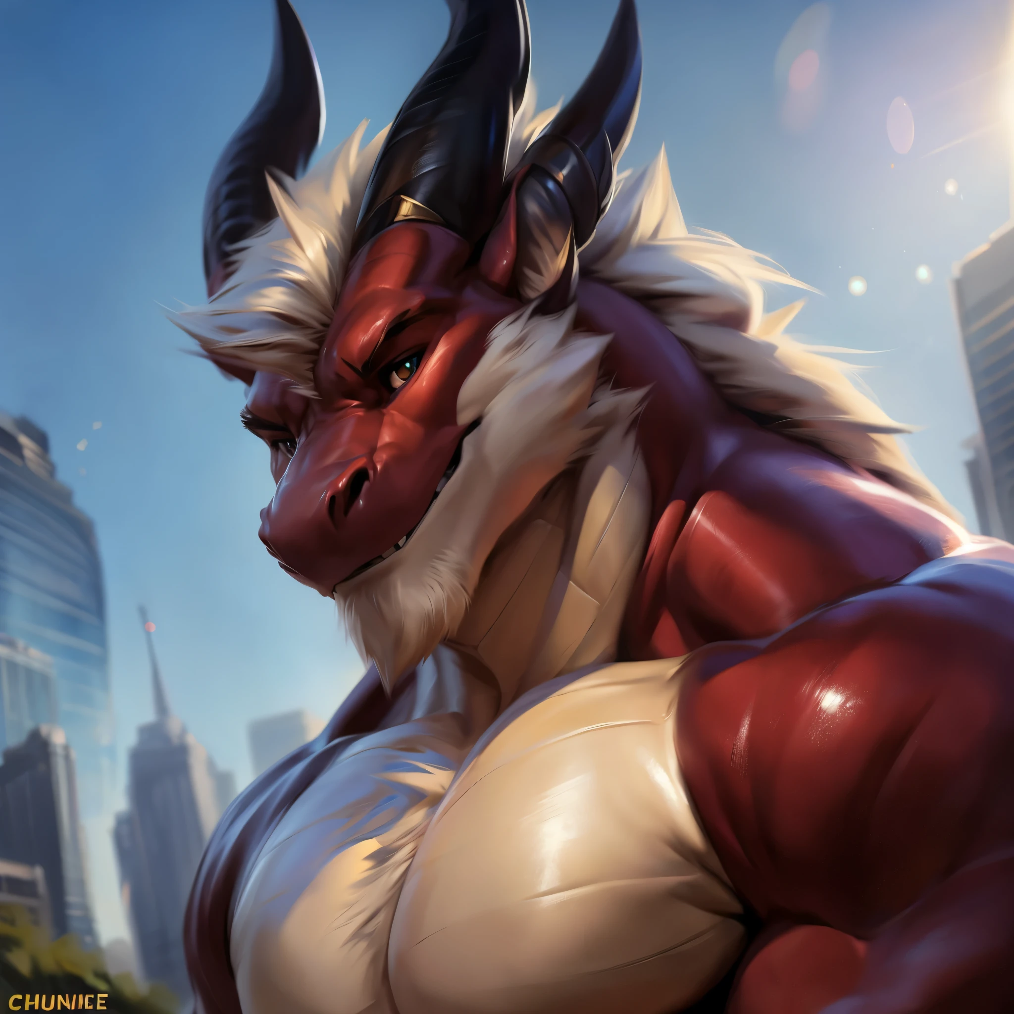 ultra-detailed, masterpiece, masterwork, high quality, best quality, hdr, posted on e621, (by darkgem, by zaahrich), (nature, night, hot spring), nsfw, (male), solo, chibi, (red little body minotaur), dragon, (long silver hair, yellow eyes, white chubby body), stylish pose, penis focus, dynamic angle, (nude, perfect balls, long foreskin, micropenis, wet body)