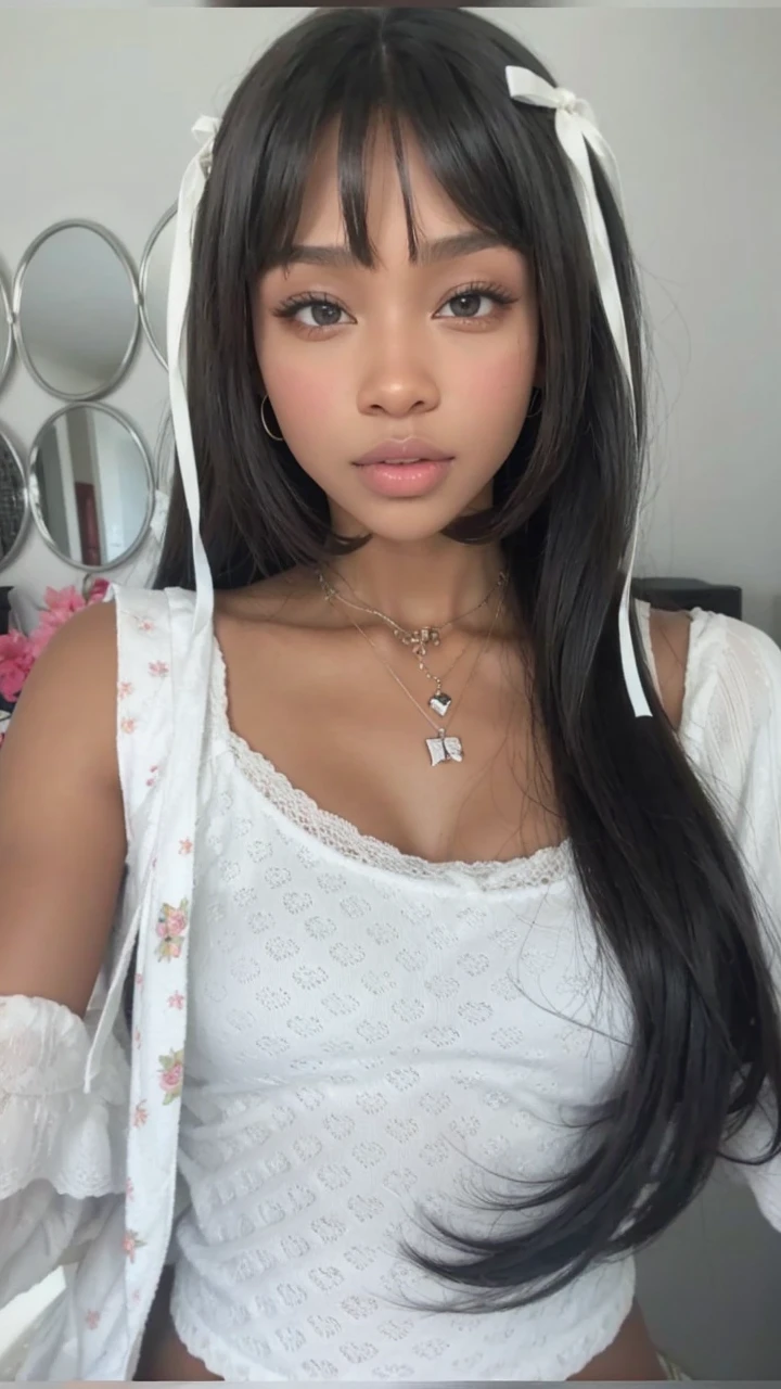 Beautiful black woman