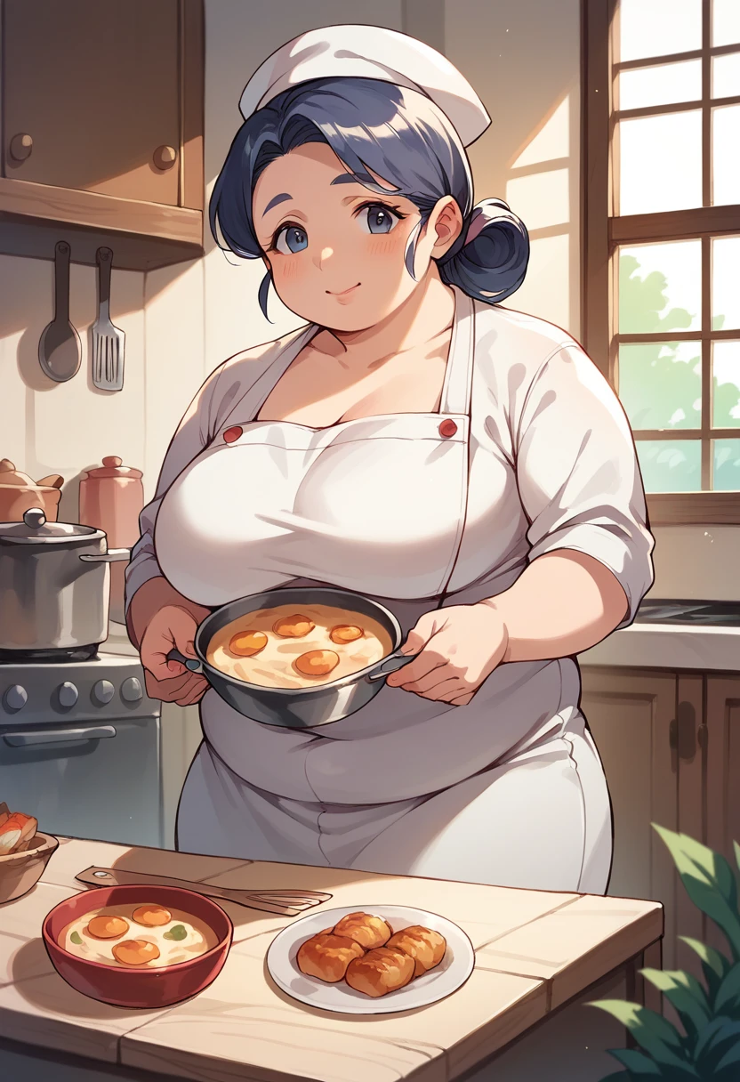 cooking,Chubby,Japanese,Cute Mature Woman,masochist,masterpiece,high resolution,