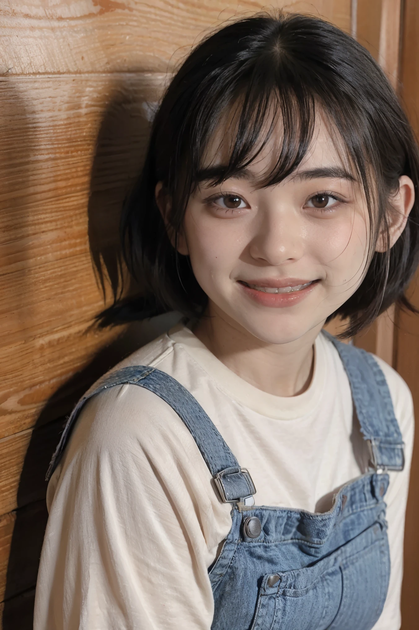 cartoon, very detailed, cute chucky a female style ghibli studios