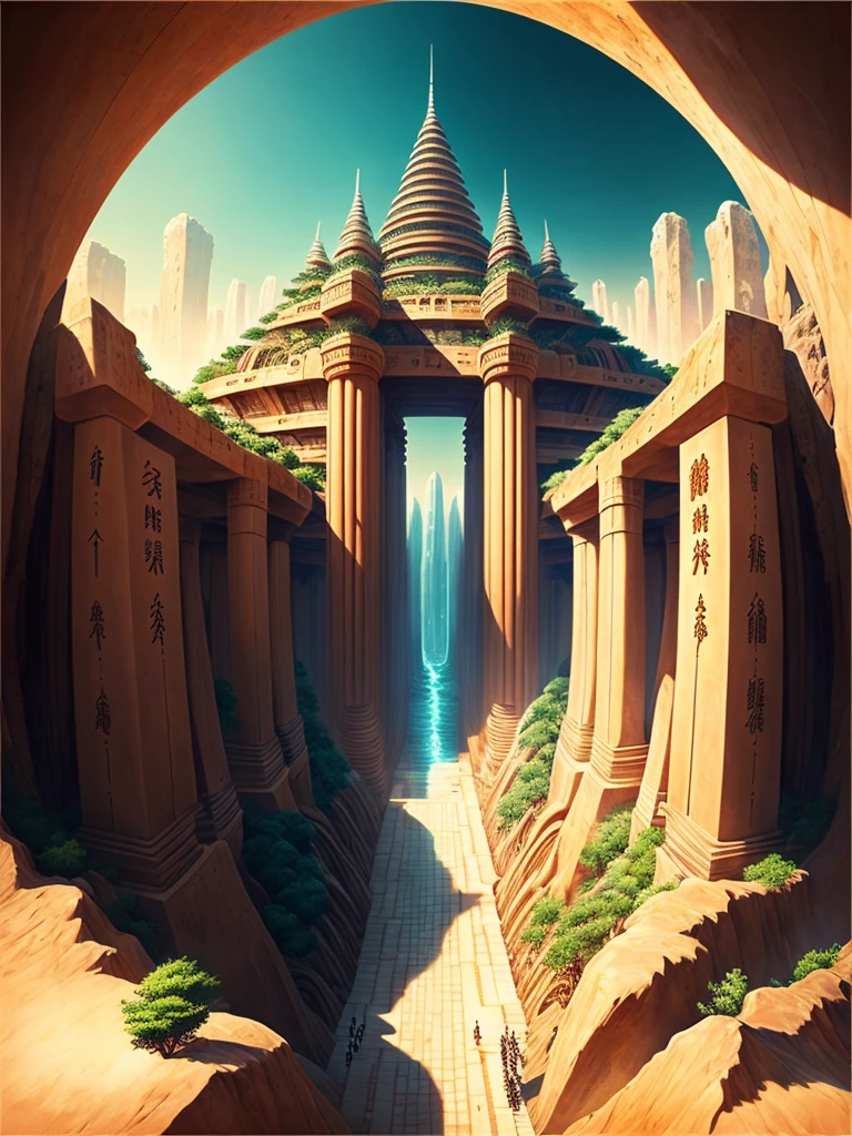 Best Quality,8k,Huge underground city,Underground Labyrinth,Anime Art,mysterious,universe,Super huge structure,Super huge torii,Multidimensional,A world beyond imagination,High Dimension,Fantasy,future,Different space,Nature,romantic,universe,A world beyond imagination,Dream world,New World,Huge river,masterpiece,最高masterpiece,perfection,